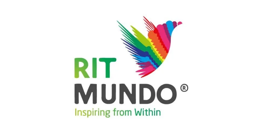 Logótipo Rit Mundo | Portugal Positivo by Visar